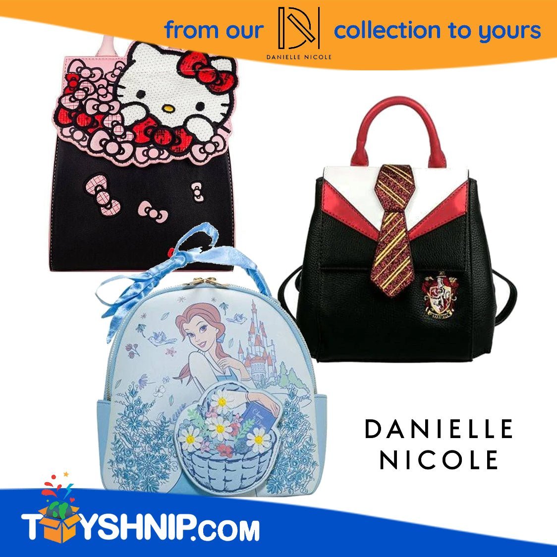 Danielle Nicole shops Disney Ratatouille Friends in Paris Crossbody Bundle Beauty and