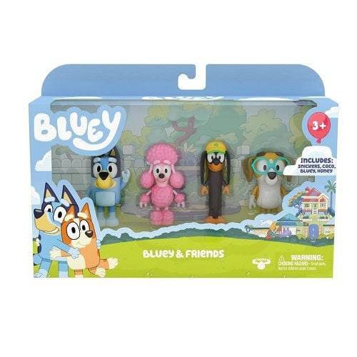 NEW - Bluey and Friends Plush Toys cheapest 4-Pack