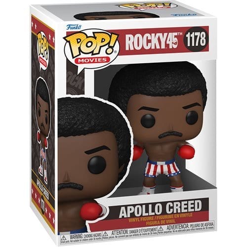 Funko Pop! Movies 1178 - Rocky 45th Apollo Creed - ToyShnip