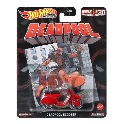 Funko POP Marvel Deadpool & Scooter Figure Black