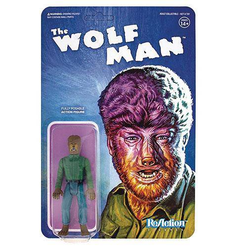 Universal Monsters The Wolf Man ReAction 3 3/4-In - ToyShnip