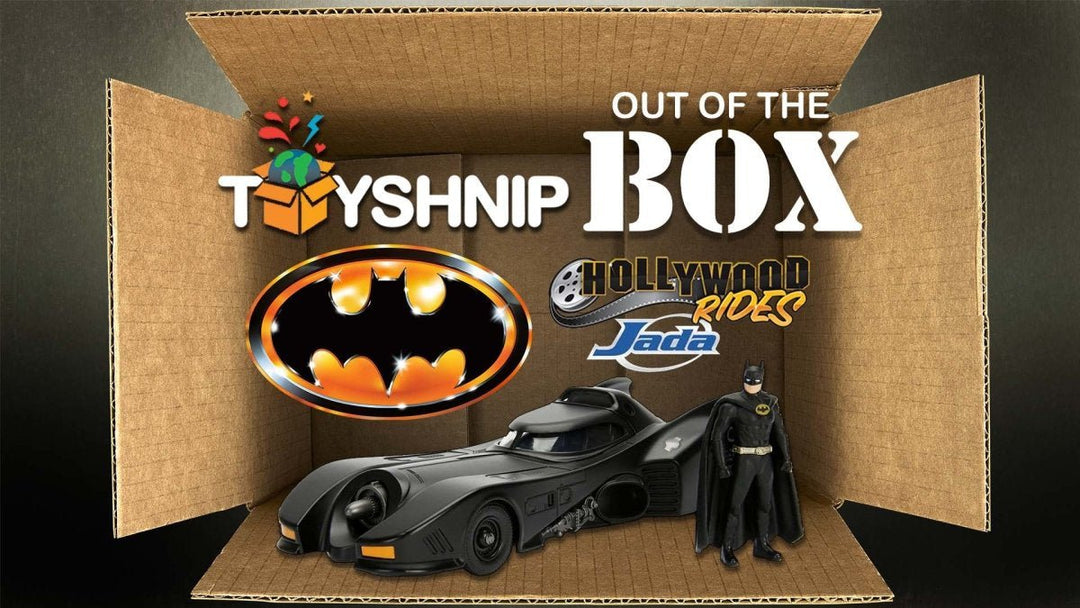 1989 Diecast Batmobile | Jada Toys Hollywood Rides - ToyShnip