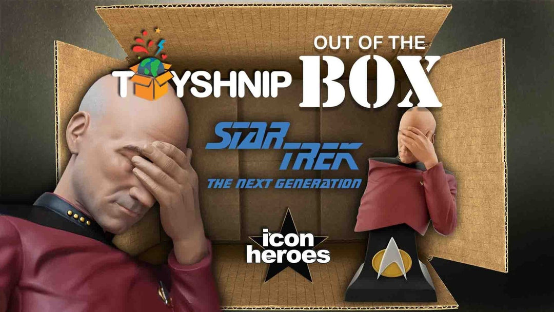 Boldly Unboxing the Iconic Captain Picard Facepalm Mini Bust: A Must-Have for Star Trek Fans - ToyShnip