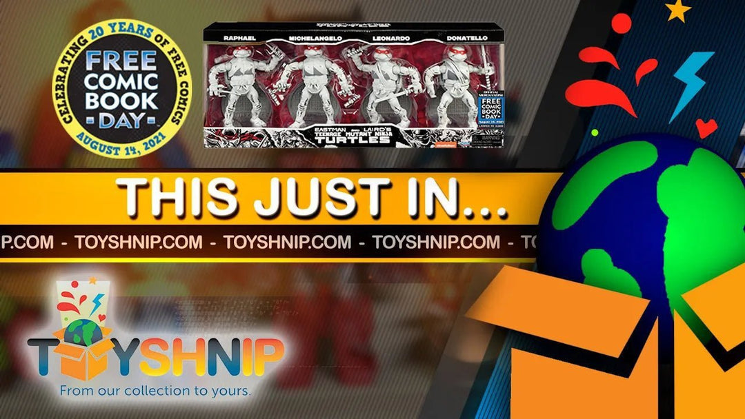 Free Comic Book Day Exclusives | TMNT: Ninja Elite Series Black & White - ToyShnip