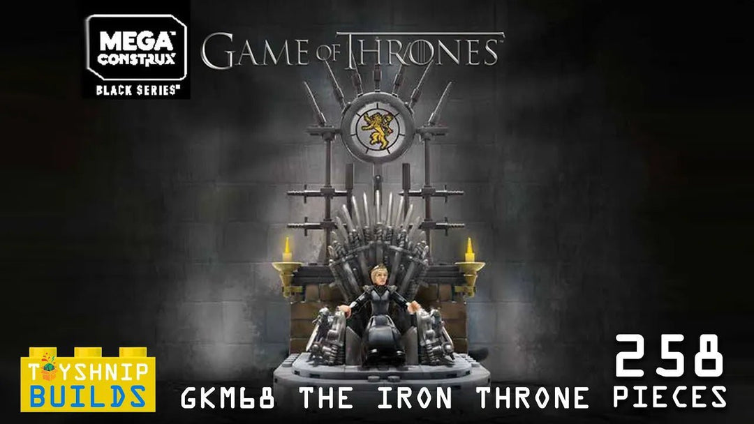 Game of Thrones | The Iron Throne Playset | Mega Construx Black Series - ToyShnip