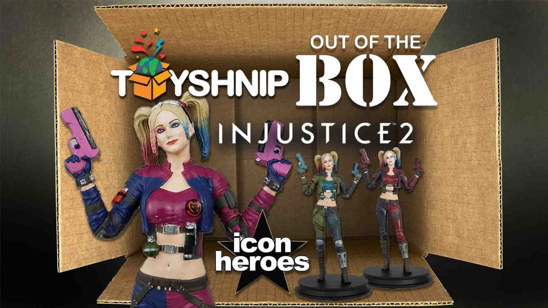 Harley Quinn | DC Injustice 2 | PX Deluxe Statue | Icon Heroes - ToyShnip