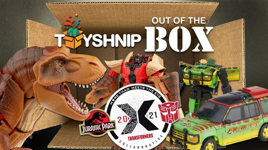 Jurassic Park X Transformers Collaborative | Tyrannocon Rex - Autobot JP93 | Hasbro - ToyShnip