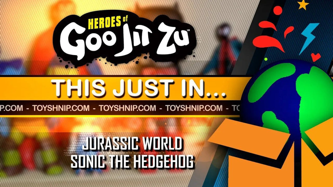 Jurassic World - Sonic the Hedgehog | Heroes of Goo Jit Zu | Moose Toys - ToyShnip