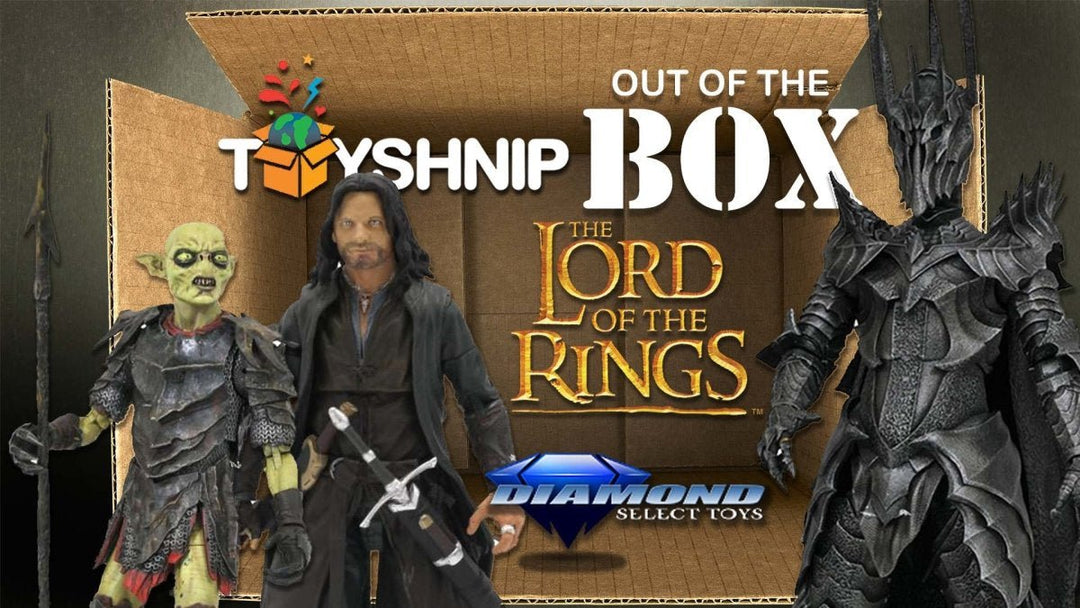 Lord of the Rings | Aragorn - Moria Orc - Sauron - Gallum PX | Diamond Select - ToyShnip