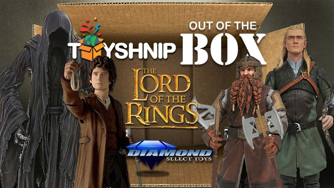 Lord of the Rings | Gimli - Legolas - Frodo - Nazgul - Gallum | Diamond Select - ToyShnip