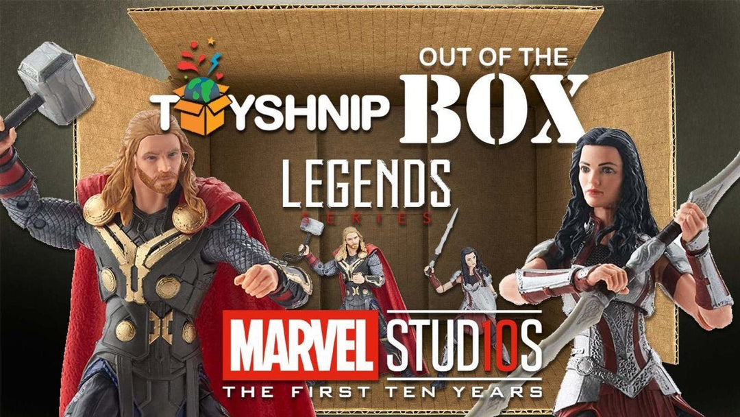 Marvel Legends | Thor & Sif | Marvel Studios The First Ten Years | The Dark World - ToyShnip