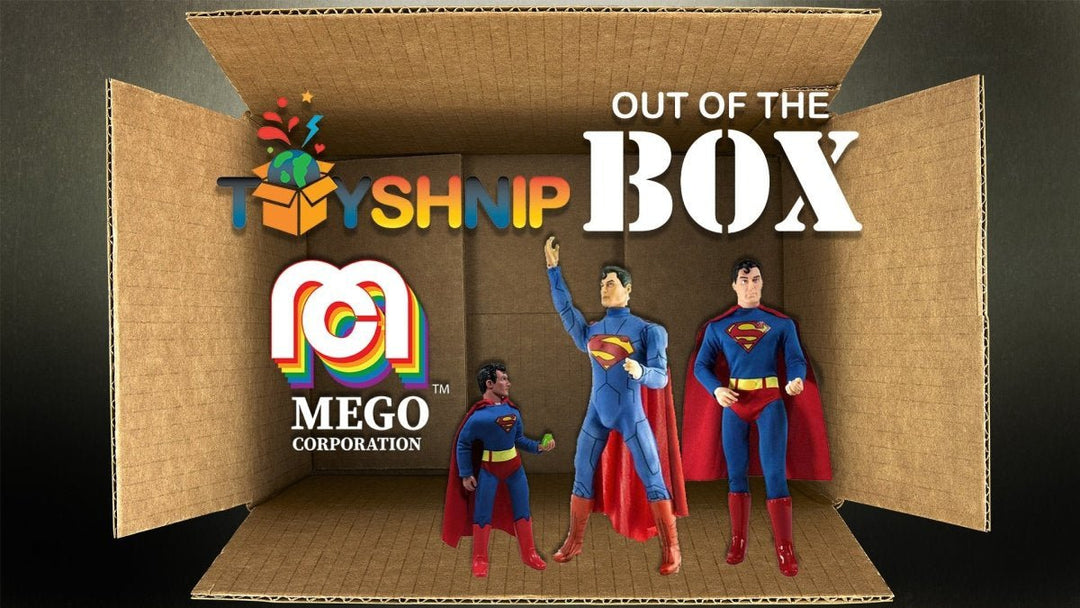 Mego | DC Comics Superman 8in & 14in | Mego History - ToyShnip