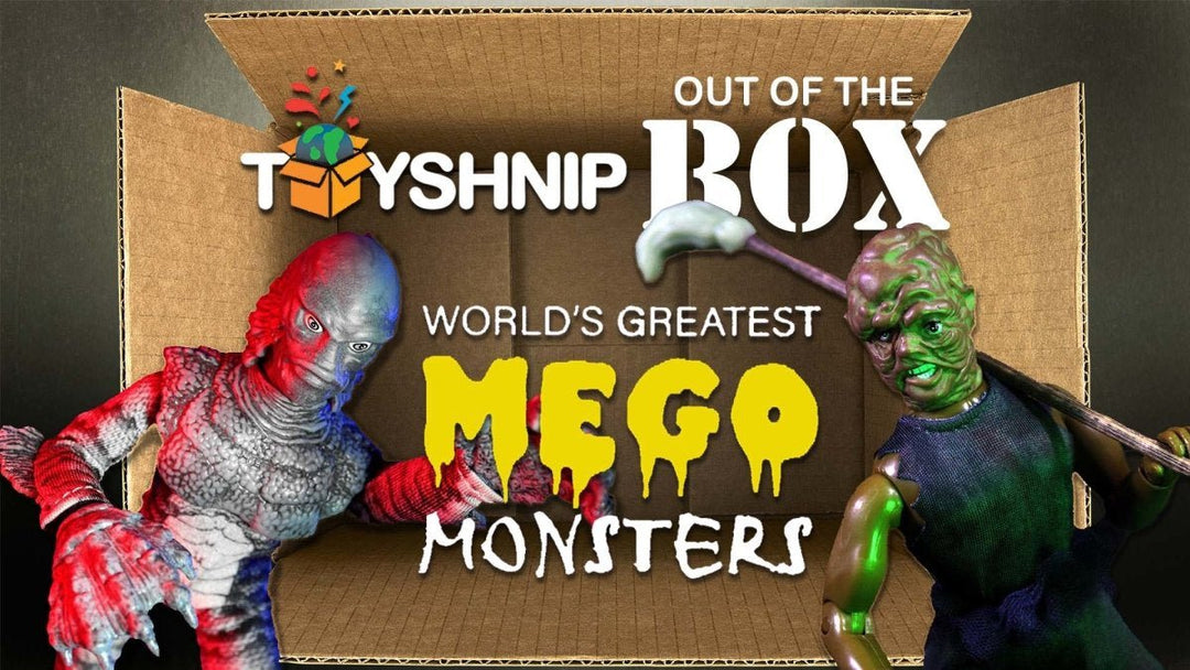 Mego Monsters | Creature from Black Lagoon - Toxic Avenger | NEW PACKAGING - ToyShnip