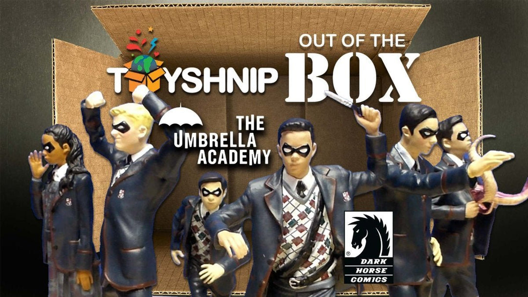 Netflix's The Umbrella Academy Collectibles: the Dysfunctional Super-Powered Family Prop Replica's from Dark Horse Comics - ToyShnip