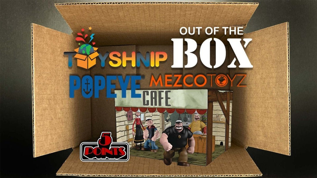 Sail Into the World of Mezco's 5 Points Action Figures: Unboxing the Popeye Deluxe Box Set - ToyShnip