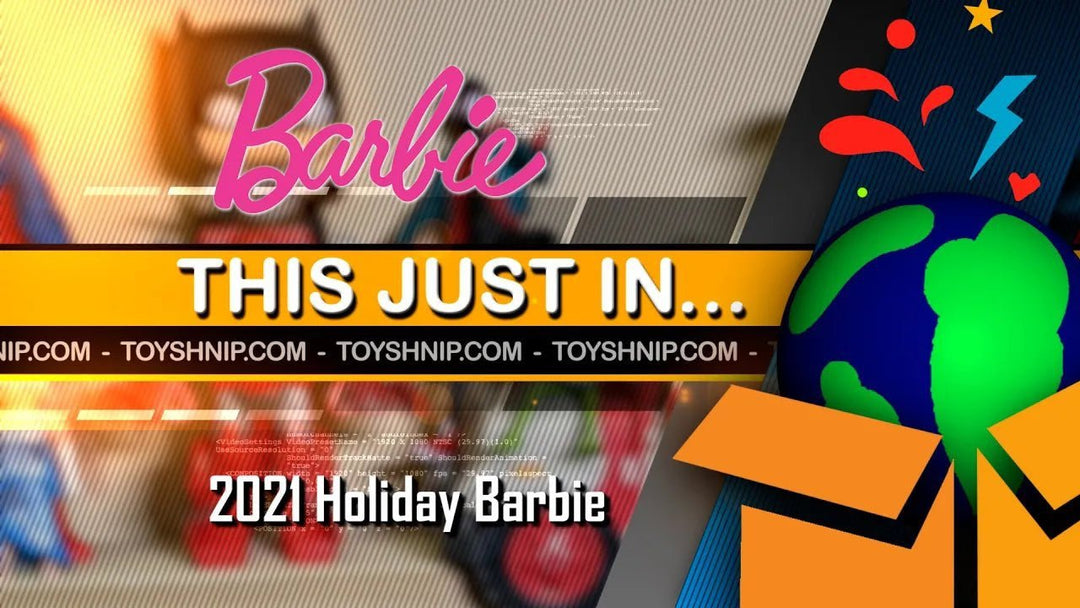 This Just In | 2021 Holiday Barbie | Mattel - ToyShnip