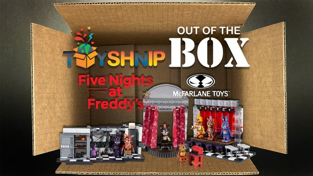 Unleashing the Terror: Unboxing Five Nights at Freddy's Construction Sets from McFarlane Toys - ToyShnip