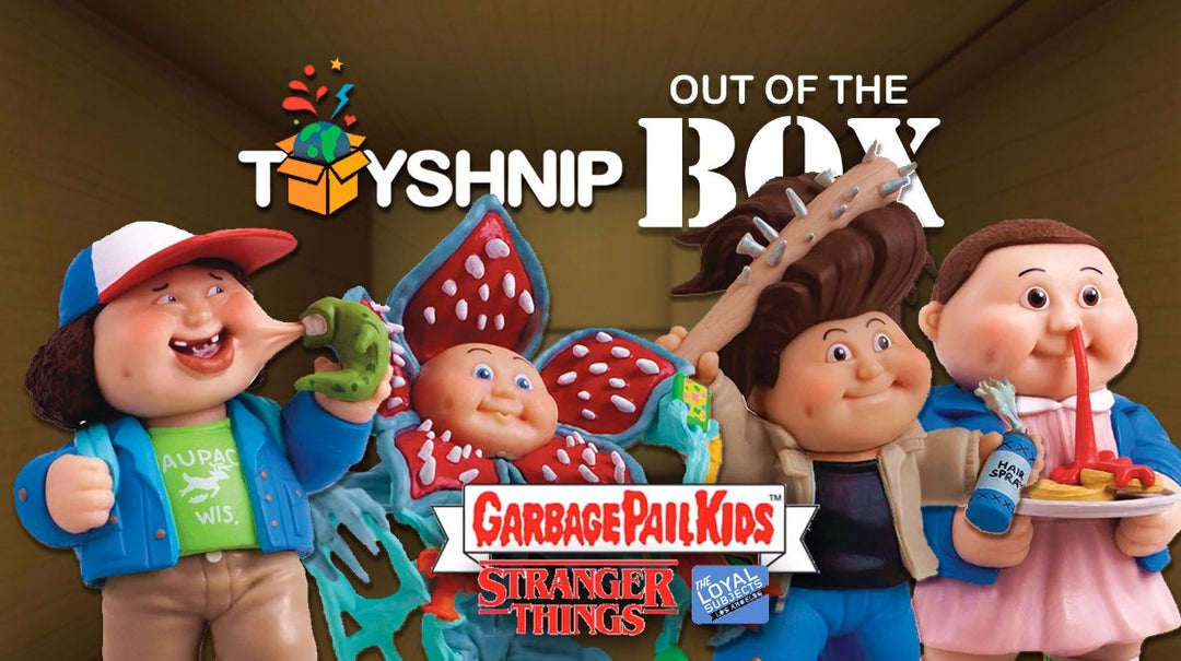 Unveiling the Otherworldly Alliance: The Garbage Pail Kids Stranger Things Crossover Figures - ToyShnip