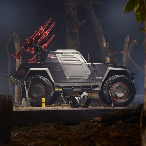 G.I. Joe Classified Series Cobra Night Attack 4-WD Stinger 6-Inch Scale Vehicle with Driver Action Figure