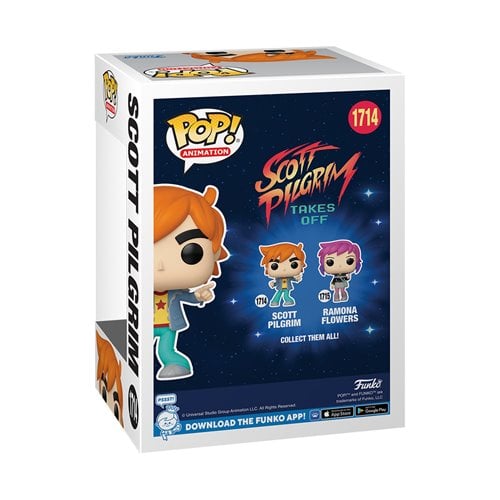 Funko Pop! Animation - Scott Pilgrim Takes Off Vinyl Figures - Select Figure(s)