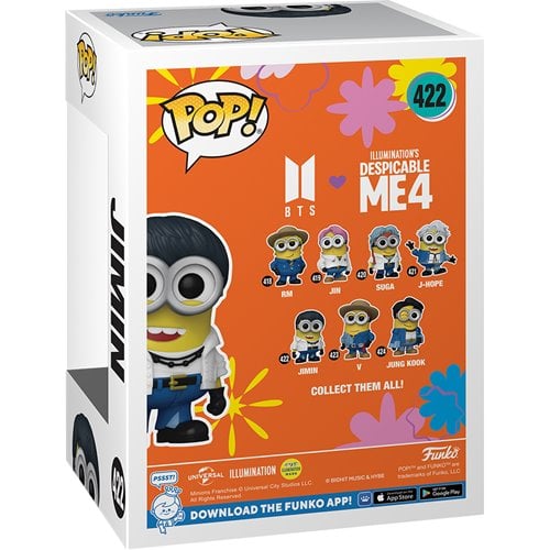 Funko Pop! - Despicable Me 4 Minion x BTS Vinyl Figure - Select Figure(s)