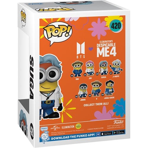 Funko Pop! - Despicable Me 4 Minion x BTS Vinyl Figure - Select Figure(s)