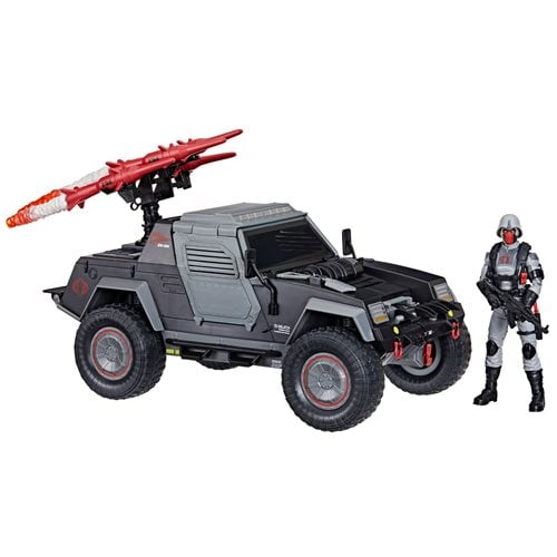 G.I. Joe Classified Series Cobra Night Attack 4-WD Stinger 6-Inch Scale Vehicle with Driver Action Figure