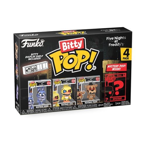 Five Nights at Freddy's Funko Bitty Pop! Mini-Figure 4-Pack - Select Set(s)