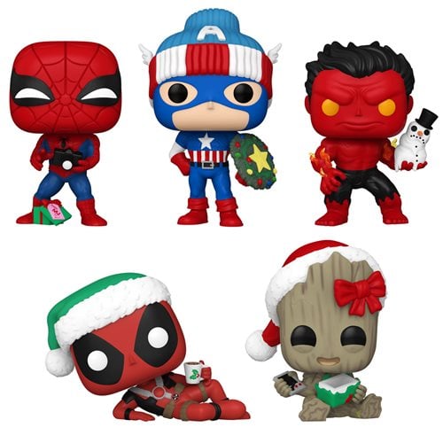 Funko Pop! Marvel Holiday Vinyl Figures - Select Figure(s)