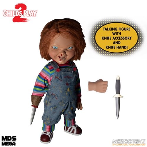 Mezco Toyz Child's Play Menacing Chucky Talking Mega-Scale 15-Inch Doll