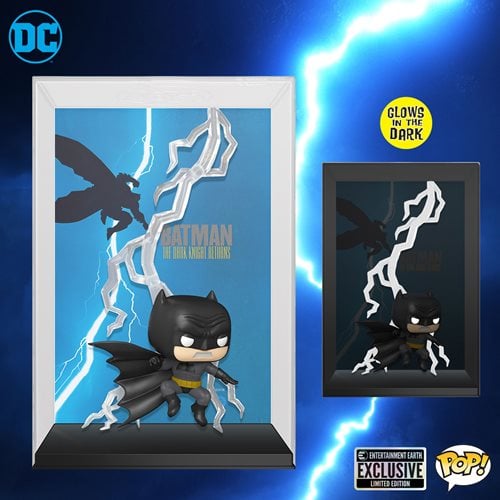 Funko Pop! Batman: The Dark Knight Returns Glow-in-the Dark Comic Cover Figure #1 - Entertainment Earth Exclusive