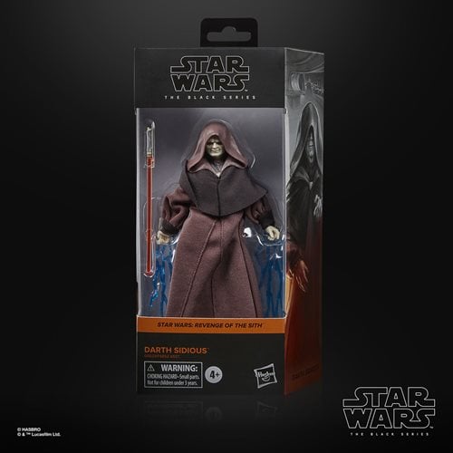 Star Wars The Black Series Darth Sidious 6-Inch Action Figure