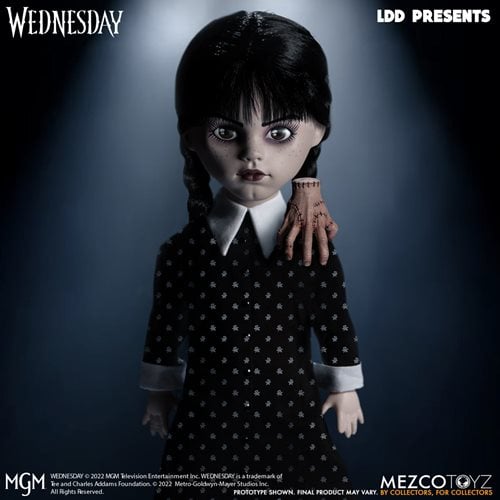 Mezco Toyz LDD Presents Wednesday Addams 10-Inch Doll