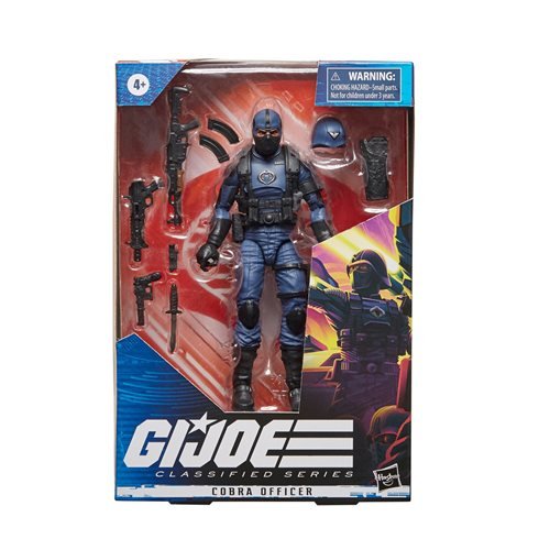 Figura de acción Cobra Commander de 6 pulgadas de la serie clasificada GI Joe