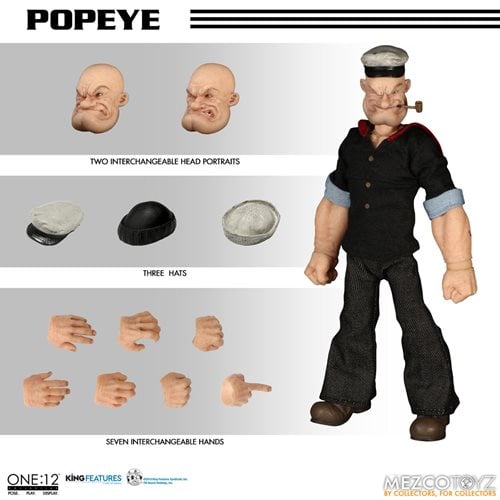 Mezco Toyz Popeye One:12 Collective Action Figure