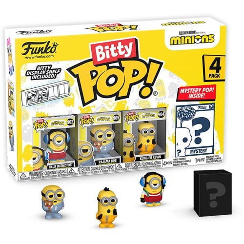 Funko Bitty Pop! Minions Mini-Figure 4-Pack - Select Set(s)