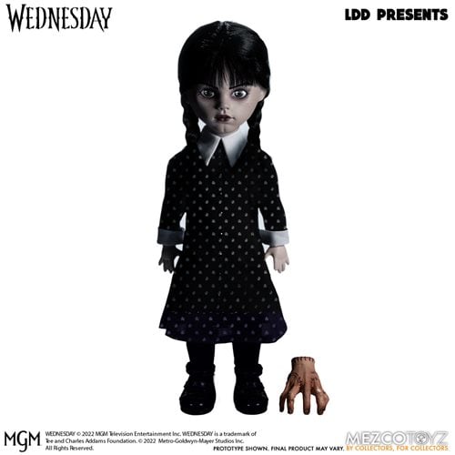 Mezco Toyz LDD Presents Wednesday Addams 10-Inch Doll