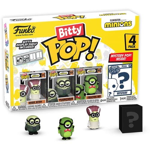 Funko Bitty Pop! Minions Mini-Figure 4-Pack - Select Set(s)