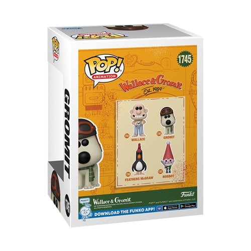 Funko Pop! Animation - Wallace and Gromit Vinyl Figure - Select Figure(s)