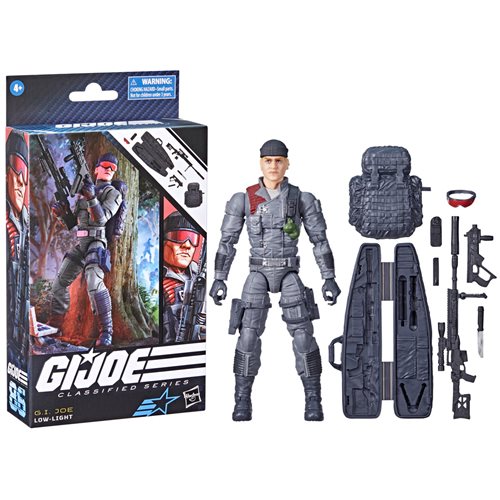 Figura de acción Cobra Commander de 6 pulgadas de la serie clasificada GI Joe