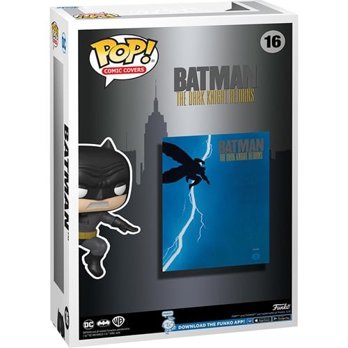 Funko Pop! Batman: The Dark Knight Returns Glow-in-the Dark Comic Cover Figure #1 - Entertainment Earth Exclusive