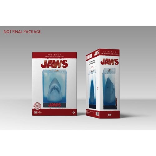 Jaws Movie Poster Statue