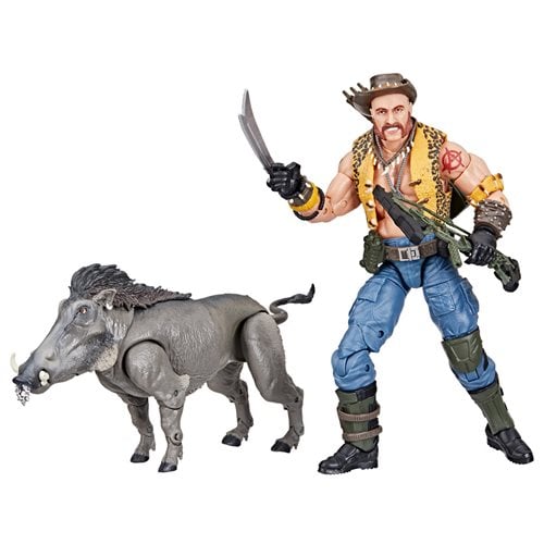 G.I. Joe Classified Series Dreadnok Gnawgahyde and pets Porkbelly & Yobbo 6-Inch Action Figure