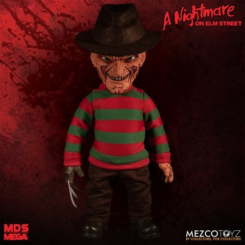 Mezco Toyz A Nightmare on Elm Street Freddy Krueger Talking 15-Inch Mega-Scale Doll