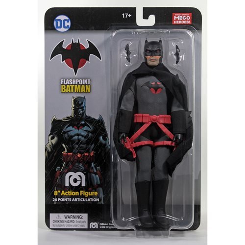 Mego DC Flashpoint Batman 8 Inch Action Figure - PREVIEWS Exclusive-ToyShnip