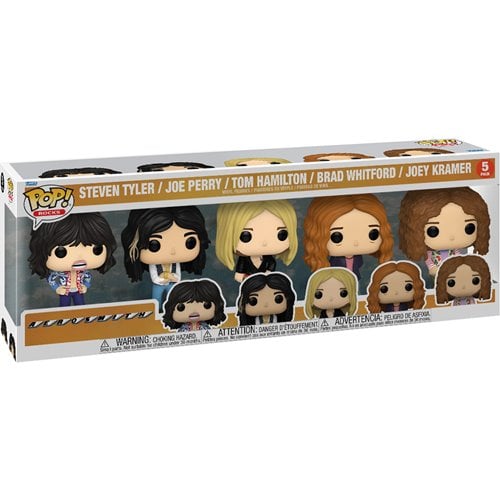 Funko Pop! Rocks - Aerosmith 5-Pack Vinyl Figures