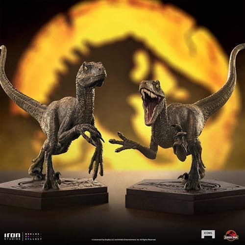 Iron Studios Jurassic Park Icons Statue - Select Figure(s)