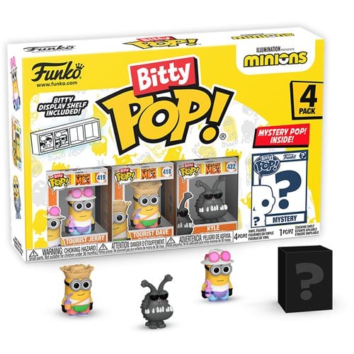 Funko Bitty Pop! Minions Mini-Figure 4-Pack - Select Set(s)