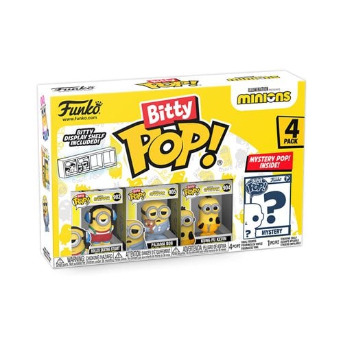 Funko Bitty Pop! Minions Mini-Figure 4-Pack - Select Set(s)