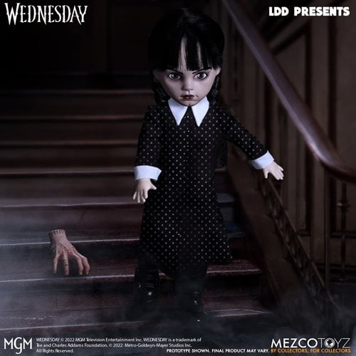 Mezco Toyz LDD Presents Wednesday Addams 10-Inch Doll